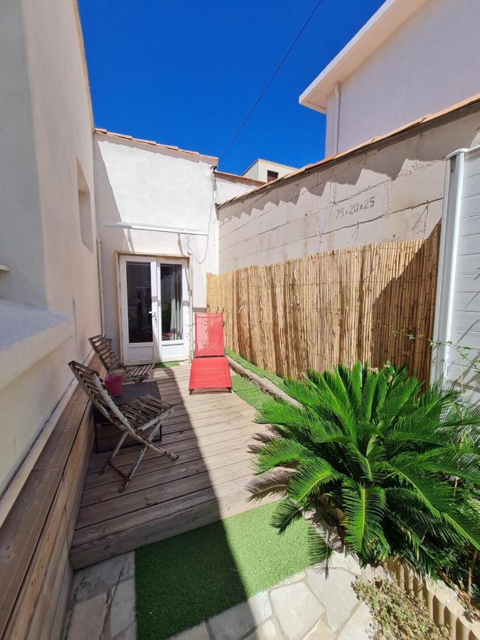Ferienwohnung Jolie T2, Avec Cour Privee Frontignan Exterior foto